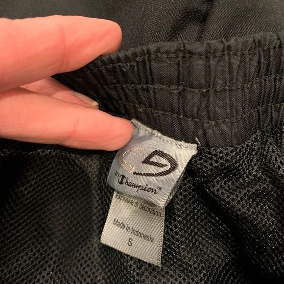 Champion red black track pant- size small 8 - Picture 5 of 5
